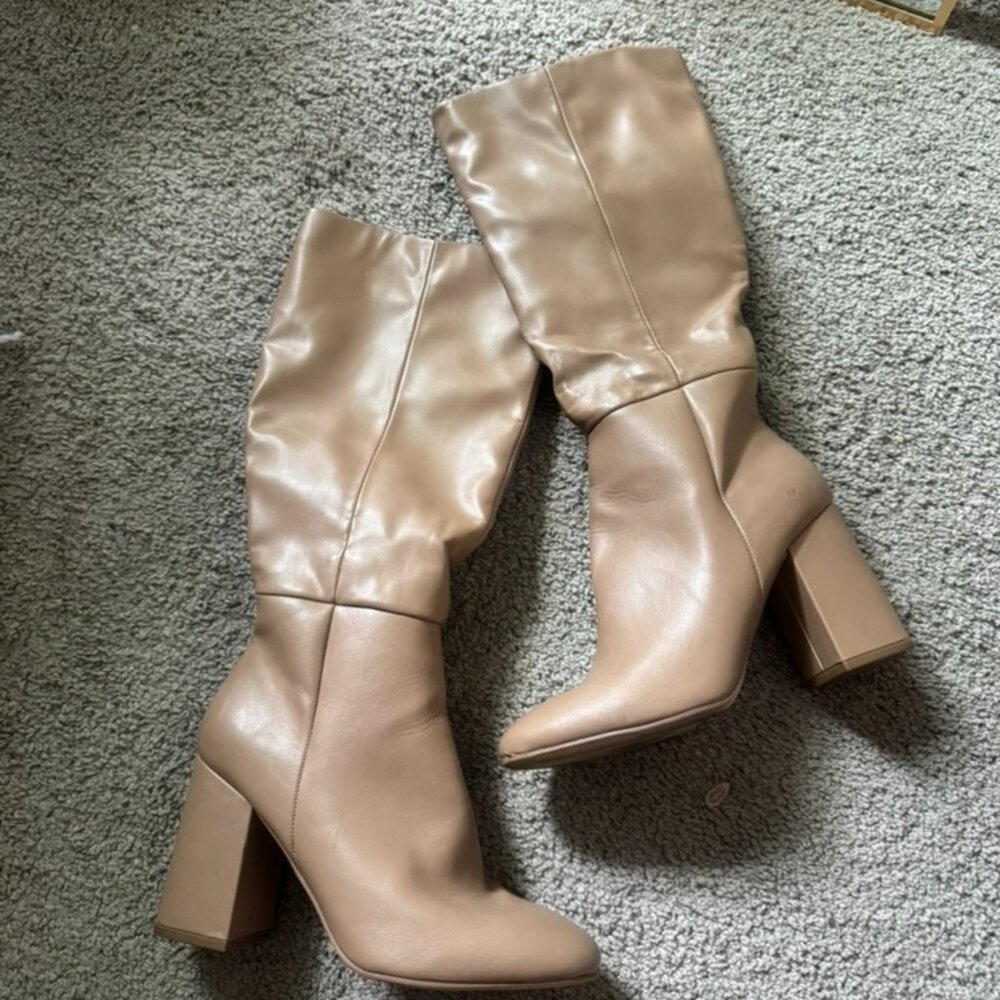 Beige Boots